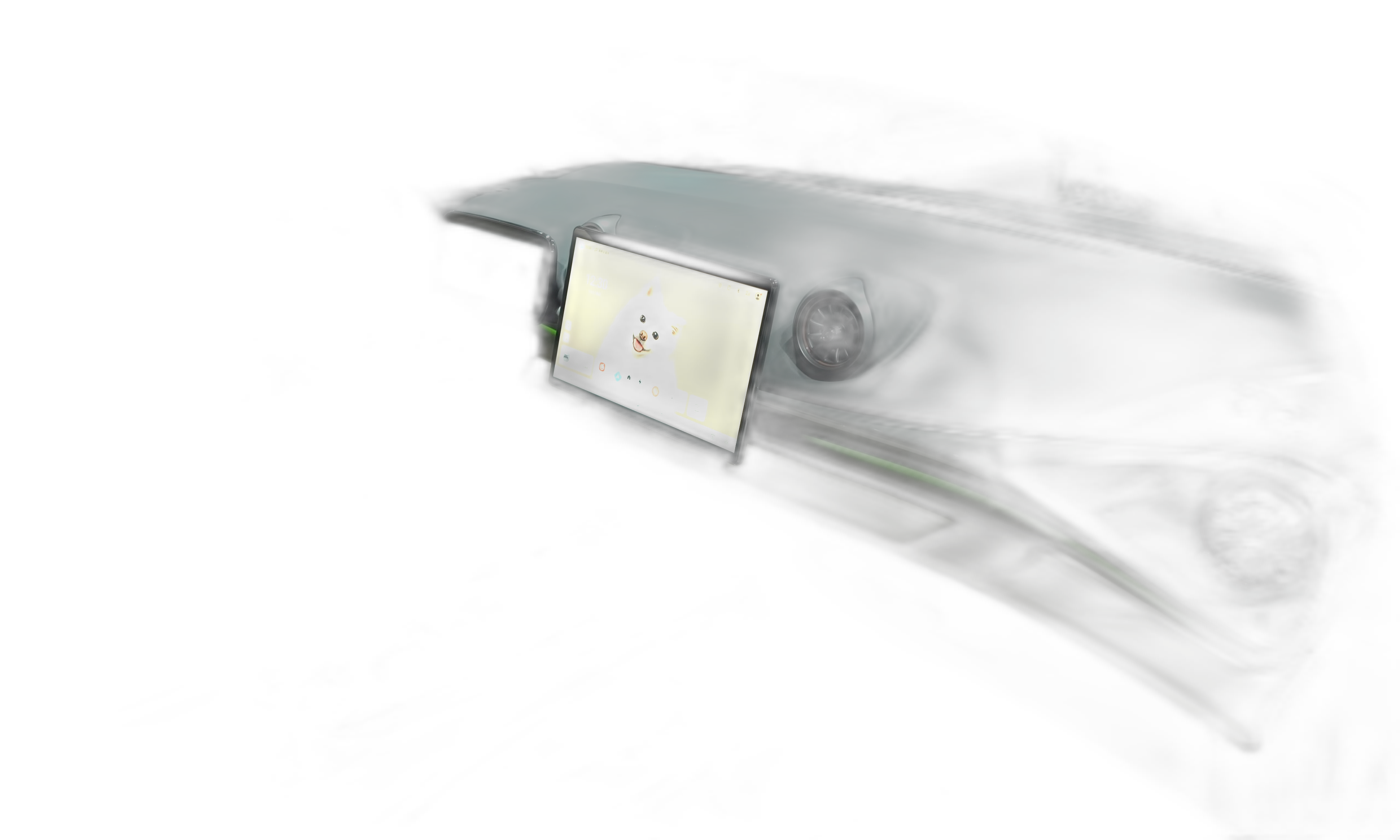 BYD Dolphin — interior e painel digital